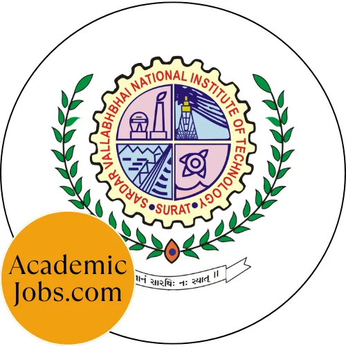 Sardar Vallabhbhai National Institute of Technology Jobs